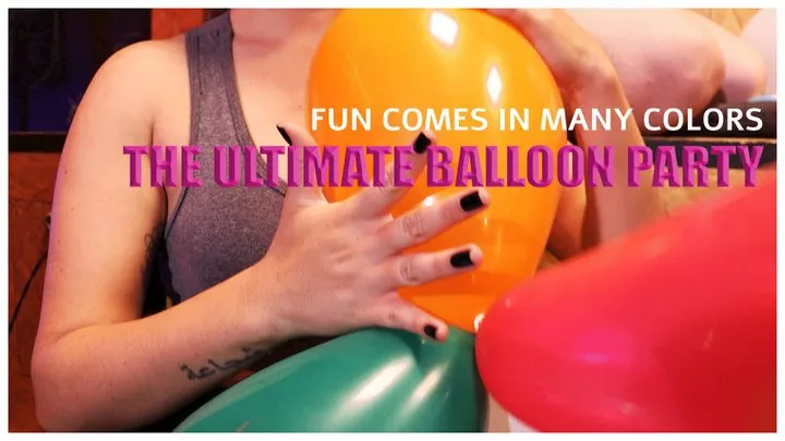 The ultimate balloon party