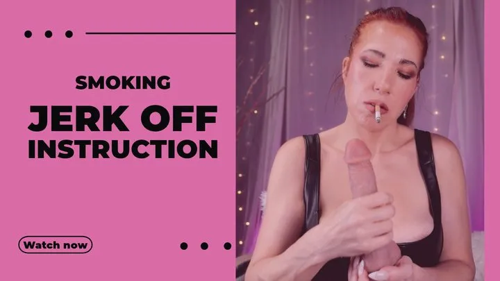 JOI smoking jerk off instruction