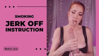 JOI smoking jerk off instruction