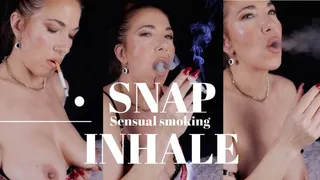 Sensual snap inhale