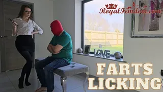 Lick My Farts To Keep The Job