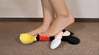Melina Barefoot Mickey Mouse Crush