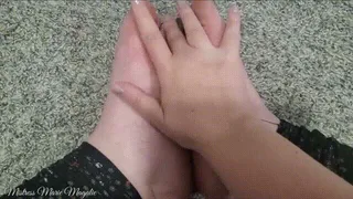 Lotion Foot Worship