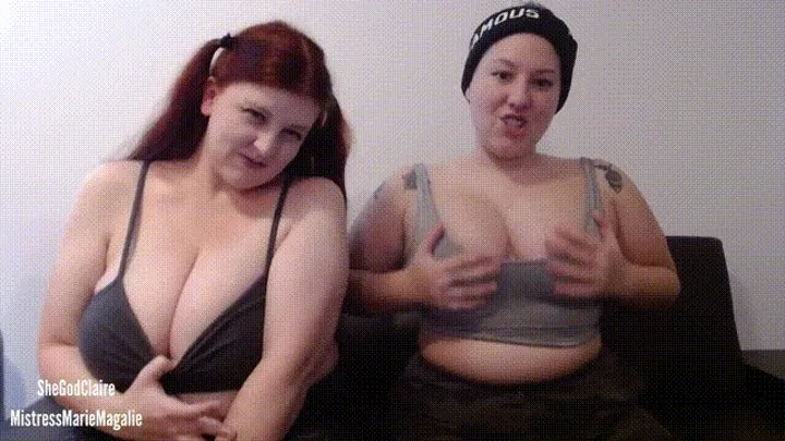 Double the Domme Double the Tits