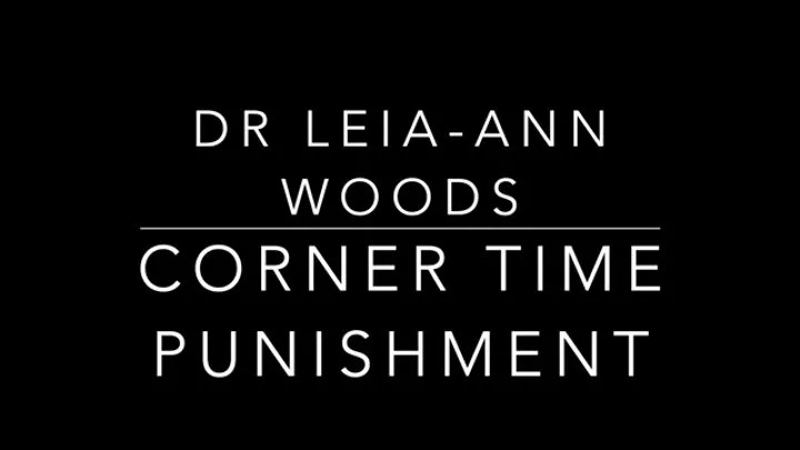 Corner Time Punishment