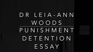 Write an Essay in Detention