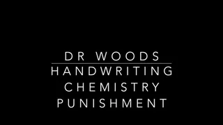 Punishment Handwriting task