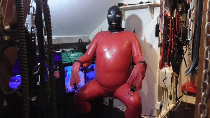 Tuesday Red Rubber Orgasms The Full Session