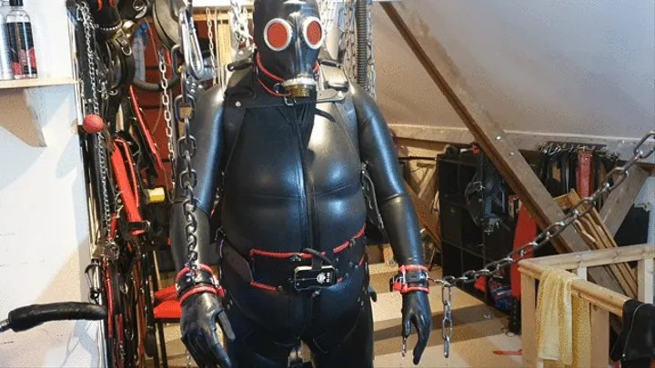 Rubber Sub Suspended By Chains