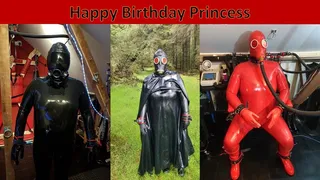 Happy Birthday Rubber Princess