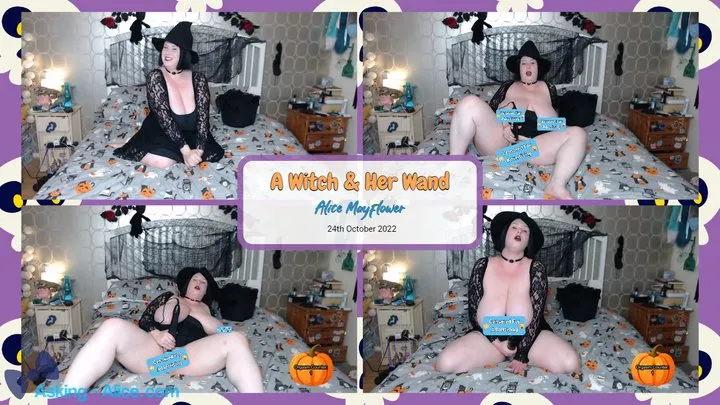 A Witch & Her Wand - Solo Girl