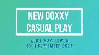 New Doxxy Casual Play - Solo Girl