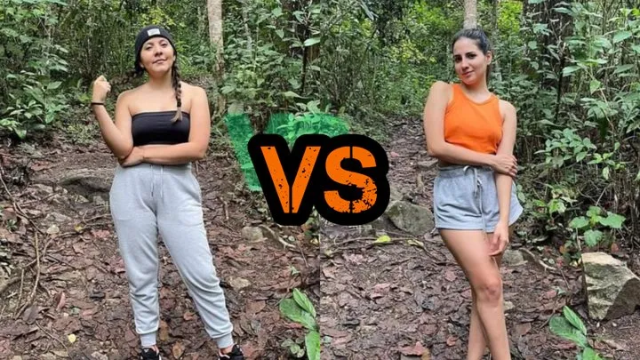 Pantsing vs wedgie in forest