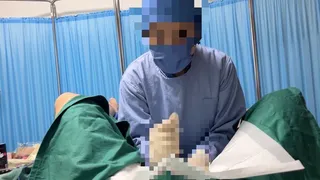 DrNano, an Asian, examined the patient's nipples, anal and genitalia