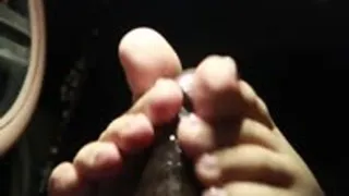 Solo Footjob with my Latina Neighbors big cumshot