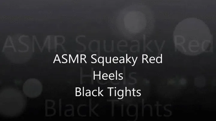 ASMR Red Heels