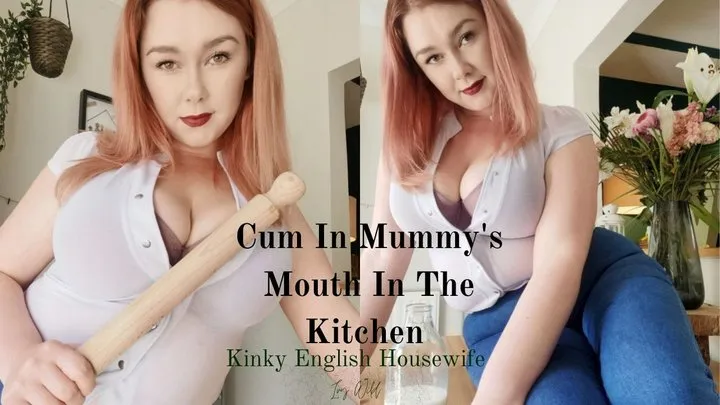 Cum in Step Mommys Mouth