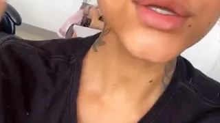 Slutty tattooed Marcela Guzman in good footfetish video