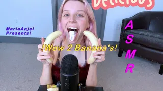 ASMR-Two Banana's!