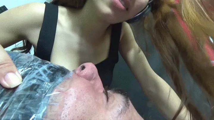 SEXY TEENAGE GIRL WITH DISGUSSION PUNISHING HER SLAVE WITH HORRIBLE BREATH PART 3 BY MIUK AND DANIEL SANTIAGO (CAM BY ALINE)