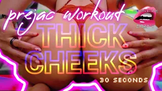 Prejac Workout: Thick Cheeks Ass Worship JOI Timer [30 Seconds] with Mesmerizing Moans & Binaural Beats