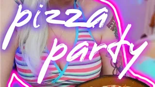 Pizza Party Goon: A Topless Body Worship Tease for Jerk-Addicts