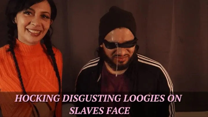 Alexis - Hocking DISGUSTING Loogies on Slave's Face