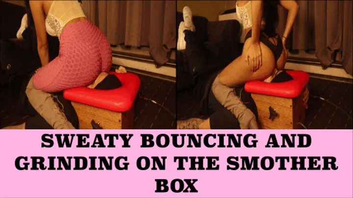 Princess Kylie - Sweaty Bouncing and Grinding on The Smother Box