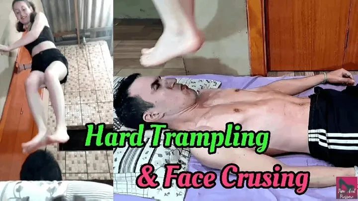 22# Beatriz Hard Trampling and Face Crushing