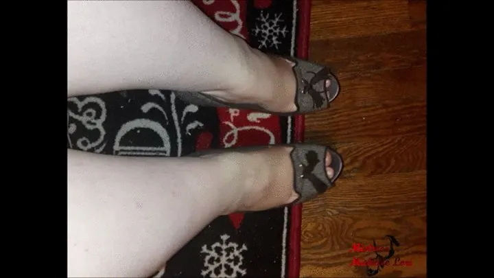 Sexy Brown Heels POV