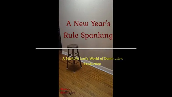 New Year's Rule Spanking