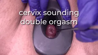 cervix sounding double orgasm - uncaptioned