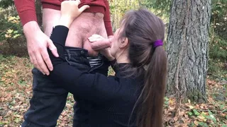 Fucking a Friend in the Woods