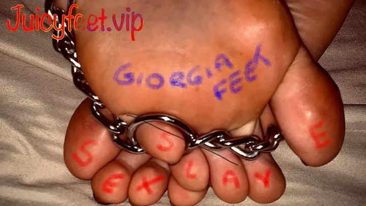 - Giorgiafeet cum play on ass and feet - AMATEUR, HOMEMADE