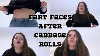 After Cabbage Farts Face Expressions