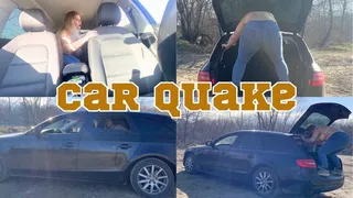 Car Quake: Bouncing Beauty in Motion