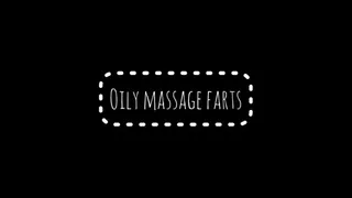 Oily massage farts