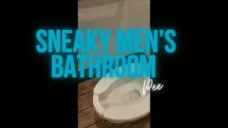 Sneaky Men's Bathroom Piss