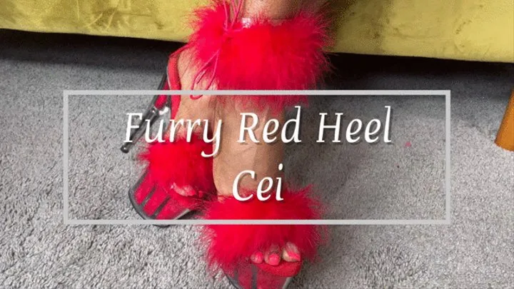 Furry Red Heel CEI