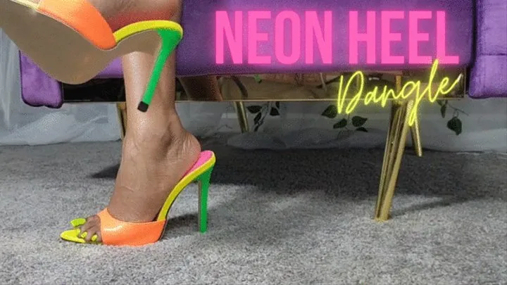 Neon Heel Dangle