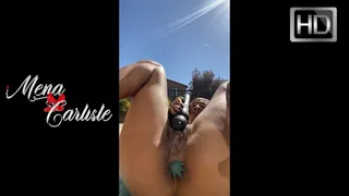 Masturbating Outdoors