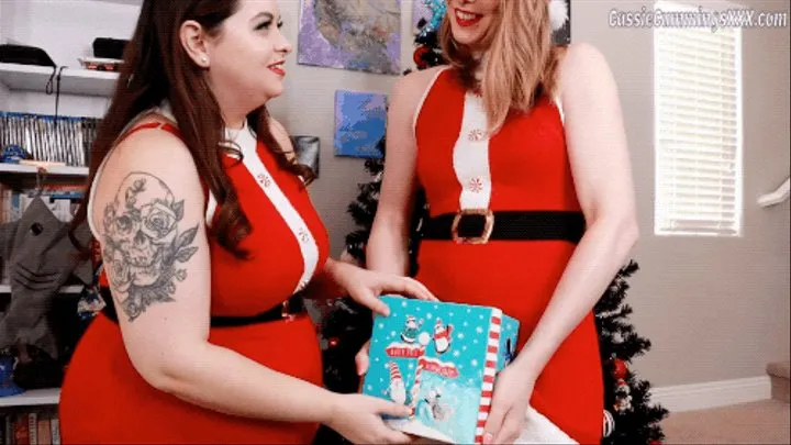 TGirl Dick in a Box Holiday Surprise for Sydney Screams