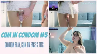 Cum in Condom #5