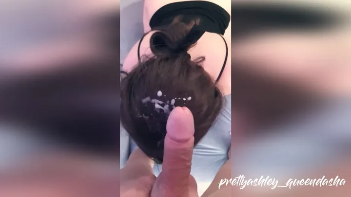Cum On Hair ( Wig Fetish )