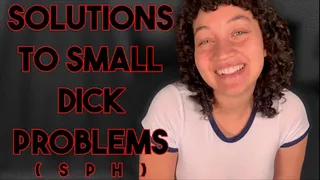 Solutions To Small Dick Problems - SMALL PENIS HUMILIATION by Goddess Ada
