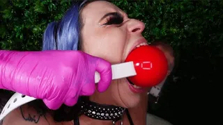 Ball-Gagged by Big Bertha! ft Goddess Fina