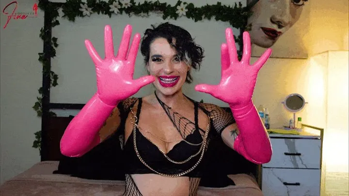 Latex Glove Love! ft Goddess Fina