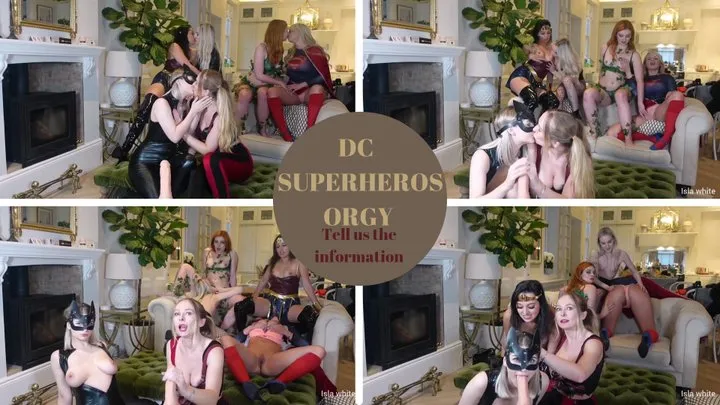 DC Superheroines orgy