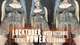 Locktober Instructions: Total Power Exchange