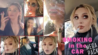 Smoking in the car (6 cigarettes, 30 min)